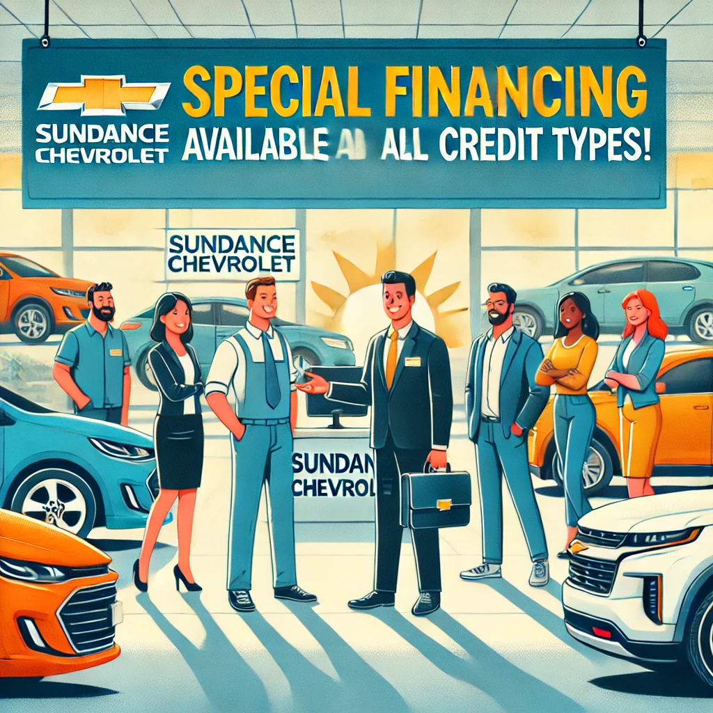 does sundance chevrolet have special financing for poor credit