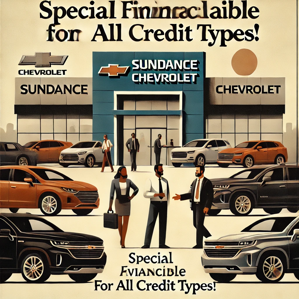 does sundance chevrolet have special financing for poor credit