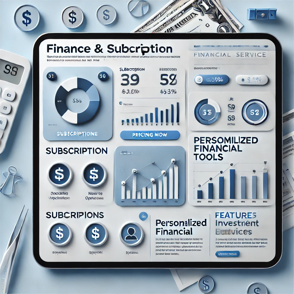 finance subscription template