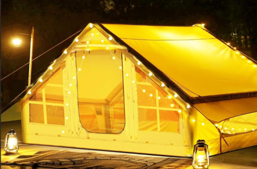 inflatable tent