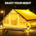 inflatable tent