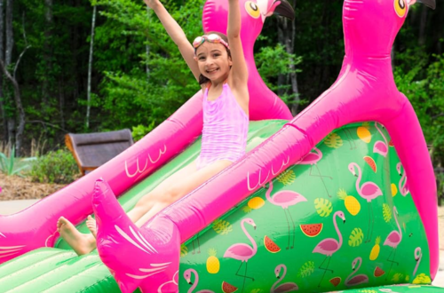 inflatable water slide