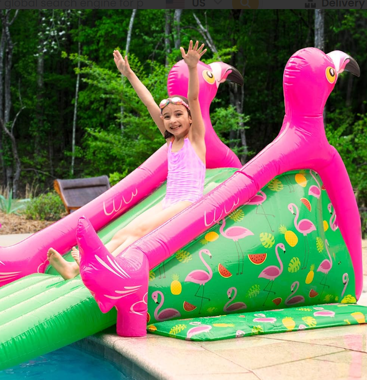inflatable water slide