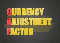 currency adjustment factor